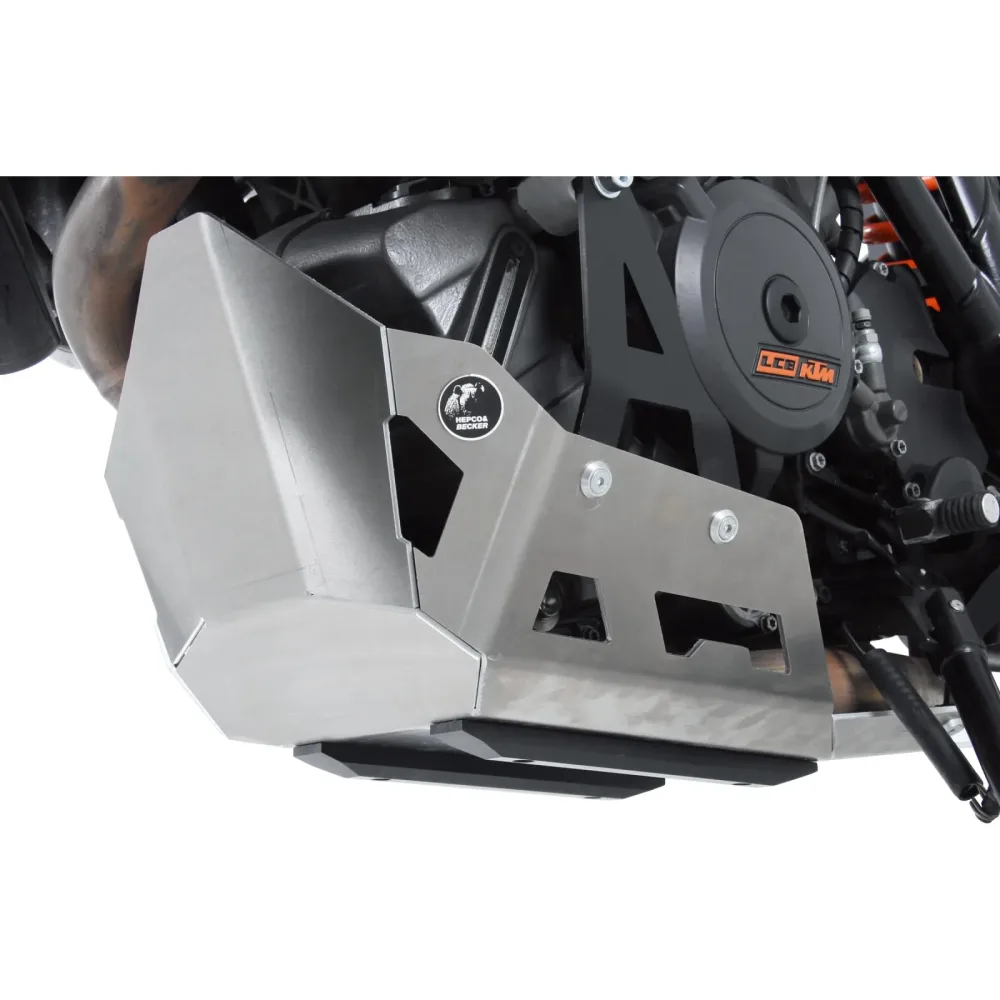 Hepco & Becker Alu Motorschutz für KTM 1090 Adventure silber - Motorradteile & Ersatzteile - Verkleidungen & Abdeckungen