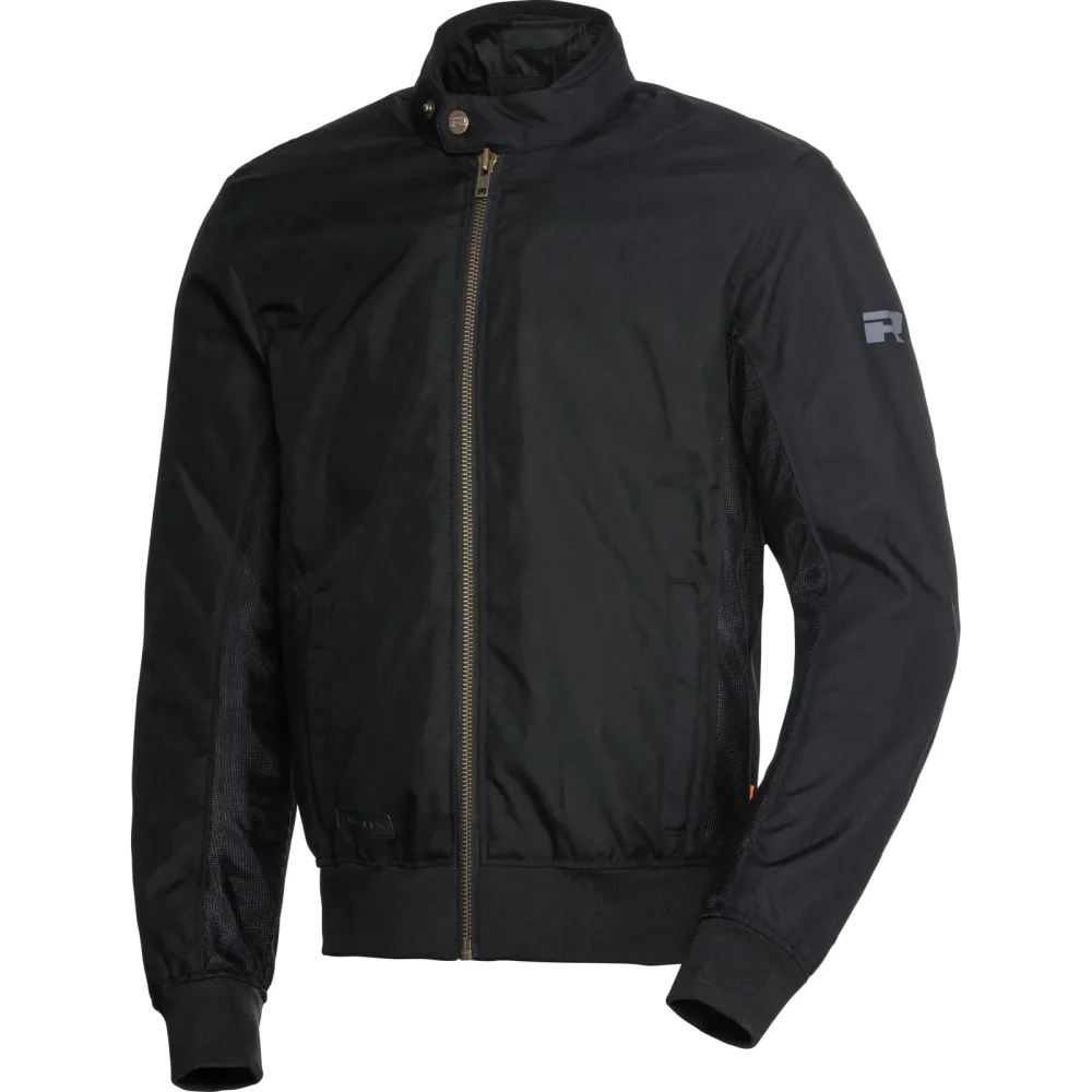 Richa Breezy Basile Textiljacke schwarz - Motorradbekleidung - Café Racer Motorradbekleidung