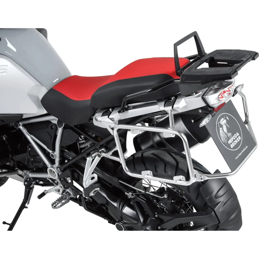 Hepco & Becker Alurack Gepäckbrücke schwarz für BMW R 1250 GS Adventure - Motorradzubehör - Motorradgepäck