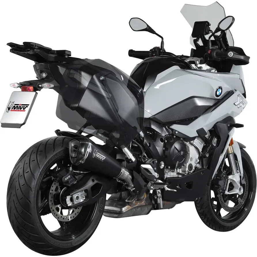 MIVV Delta Race Auspuff B.039.LDRB schwarz für BMW S 1000 XR 20- - Motorradteile & Ersatzteile - Auspuff
