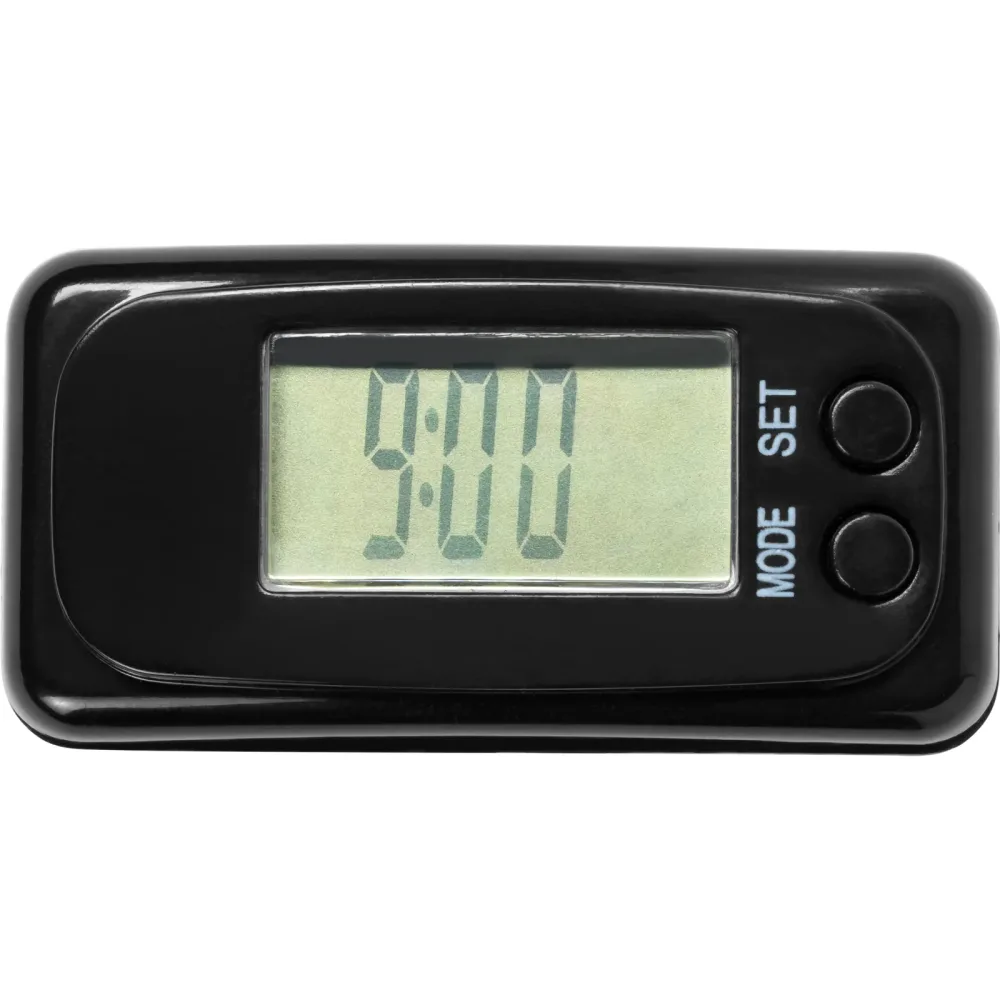 Hashiru Digitaluhr mit Klett-Befestigung 46x23,5x13mm - Motorradteile & Ersatzteile - Tachos & Instrumente