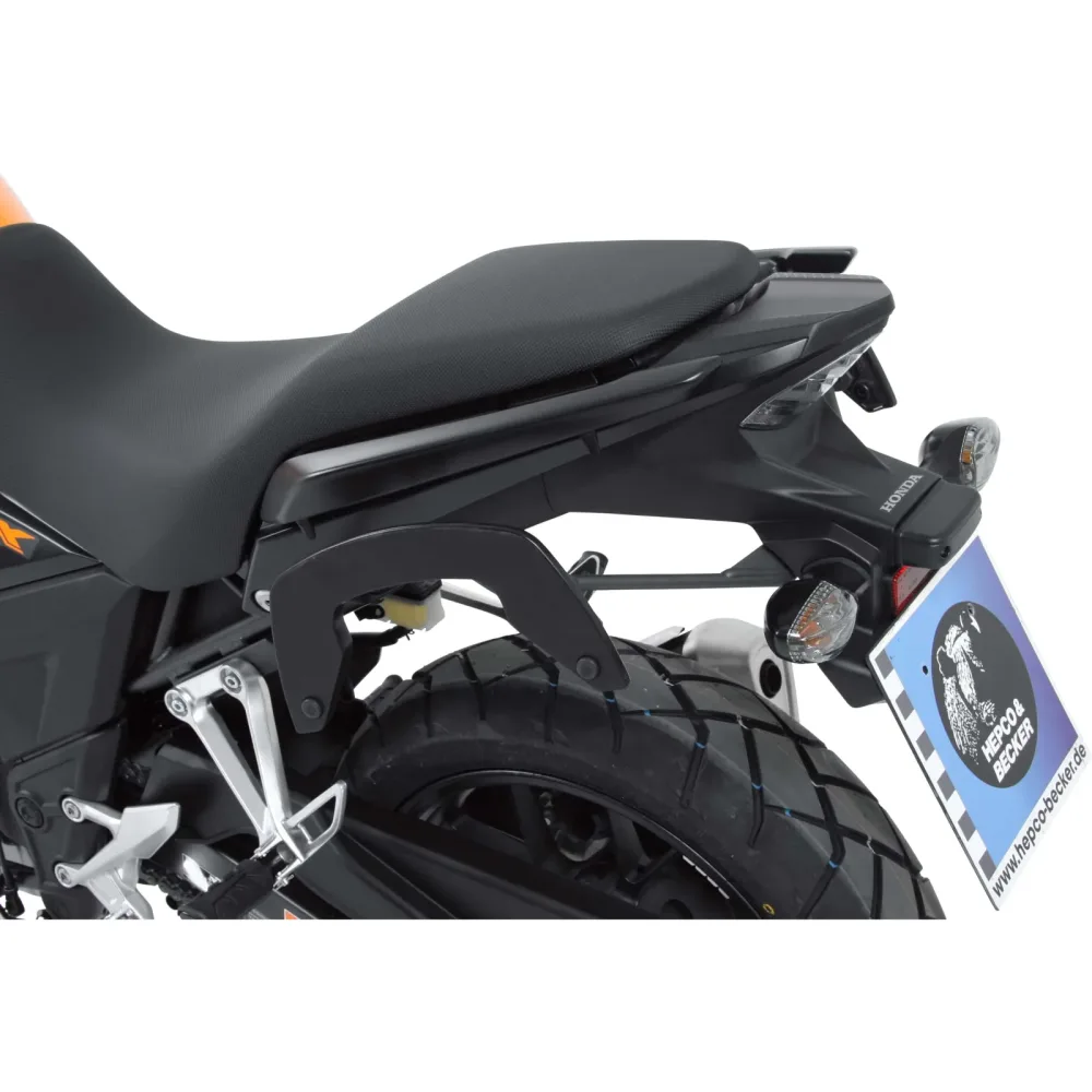 Hepco & Becker C-Bow Seitentaschenhalter anthrazit für Honda CB 500 X 2019- - Motorradzubehör - Motorradgepäck