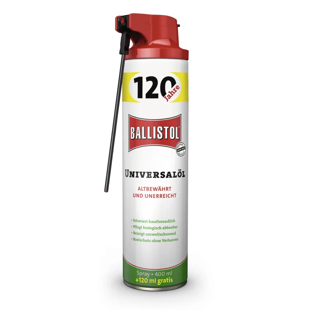 Ballistol Universalöl Spray - Aktionen - Einmotten-Weiterfahren