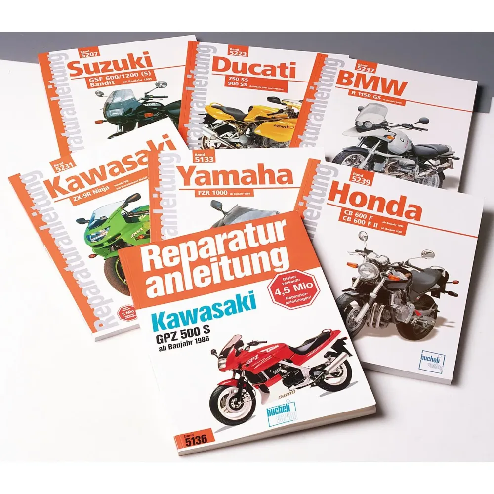 Motorbuch-Verlag Reparaturanleitung Bucheli Ducati Monster 695, S2R - Motorradzubehör - Werkstattzubehör
