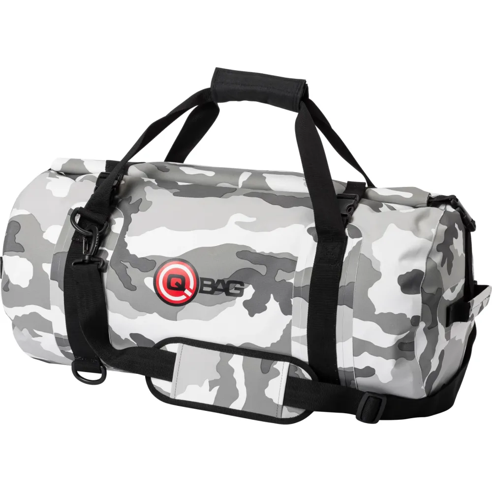 QBag Hecktasche/Gepäckrolle wasserdicht 45 Liter camouflage - Motorradzubehör - Motorradgepäck