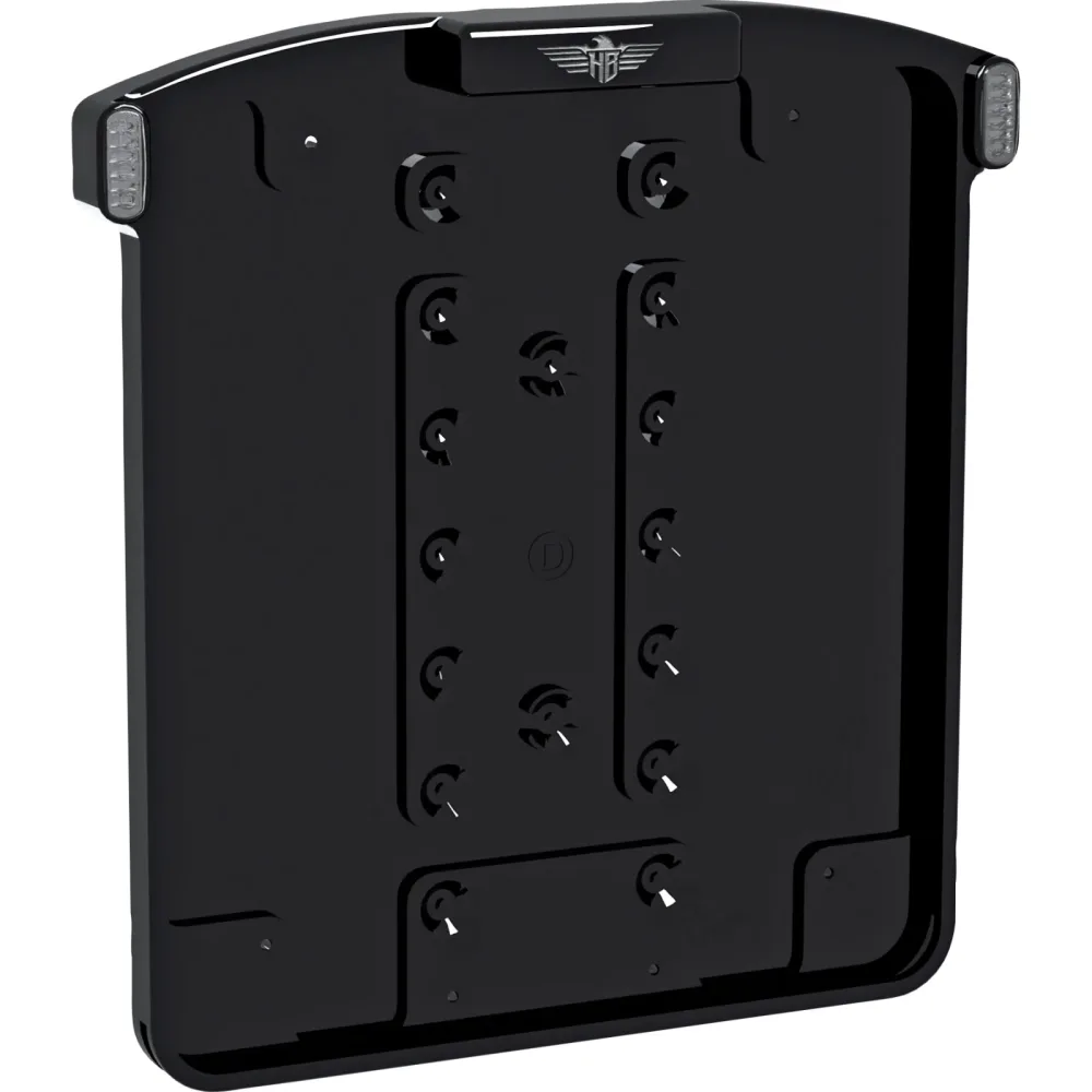 HeinzBikes All-In Micro Kennzeichenhalter A für 210x170mm - Motorradteile & Ersatzteile - Anbauteile