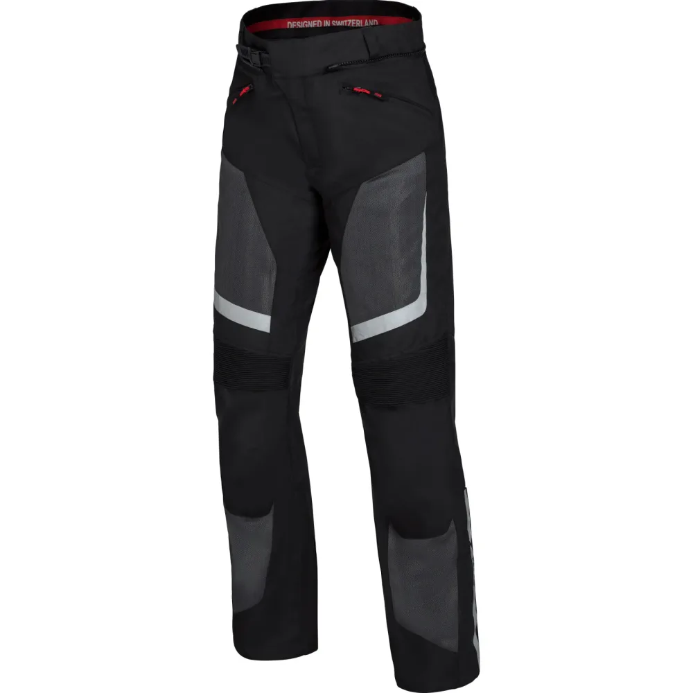 IXS Gerona-Air 1.0 Tour Textilhose schwarz/grau/rot 6XL - Motorradbekleidung - Touring Motorradbekleidung