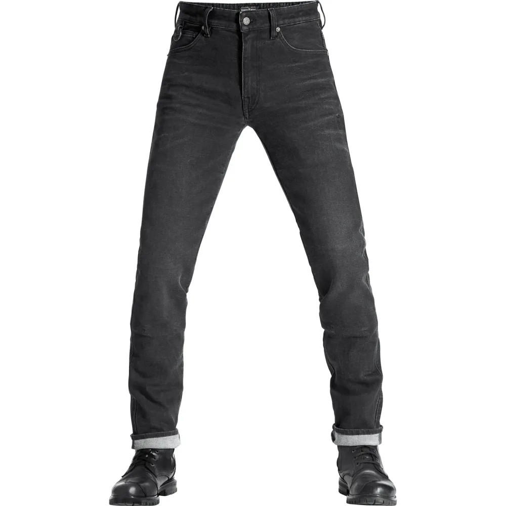 Pando Moto Robby Arm 01 Jeans schwarz 28/34 - Motorradbekleidung - Motorradhosen