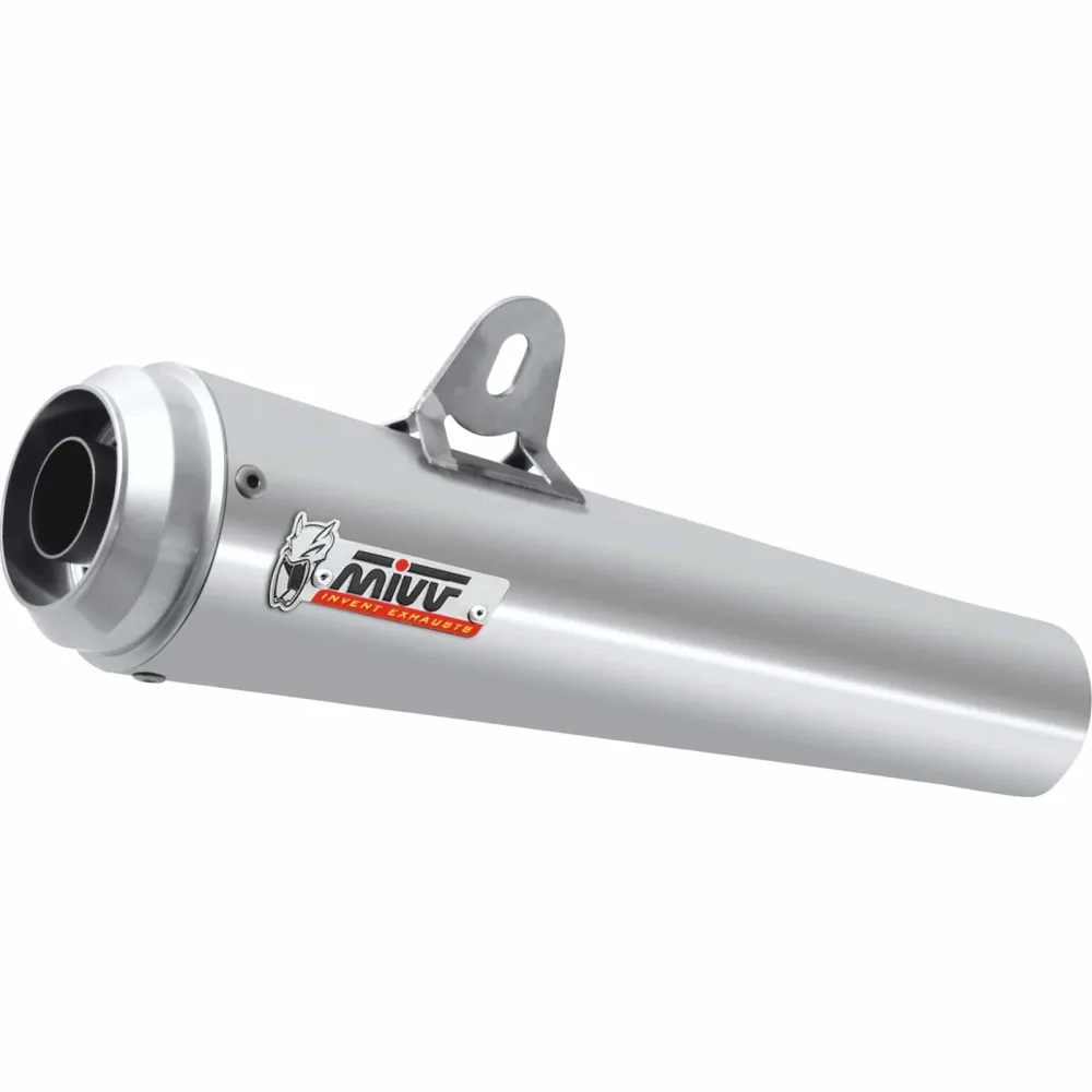 MIVV X-Cone Plus Auspuff silber B.011.LP2 für S 1000 RR 2009-2014 - Motorradteile & Ersatzteile - Auspuff