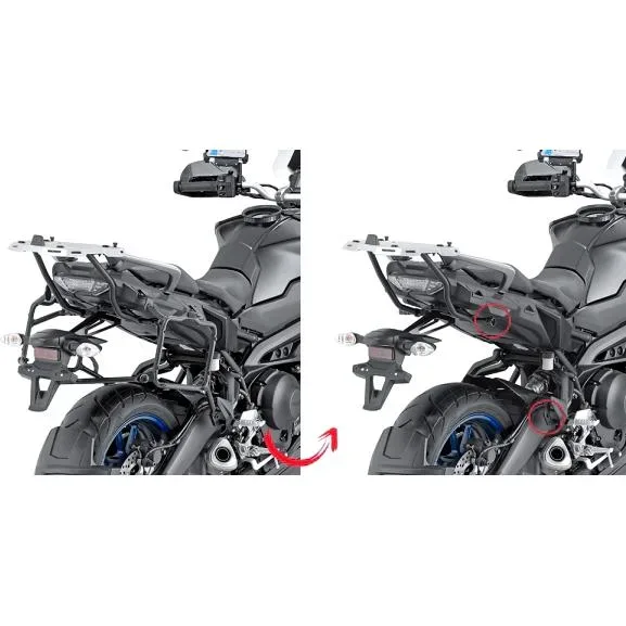 Givi Rapid Seitenträger Monokey® nGT PLR2139 für Tracer 900 18-20 - Motorradzubehör - Motorradgepäck
