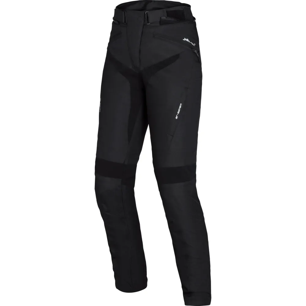 IXS Tromsö-ST 2.0 Damen Textilhose schwarz L - Motorradbekleidung - Touring Motorradbekleidung