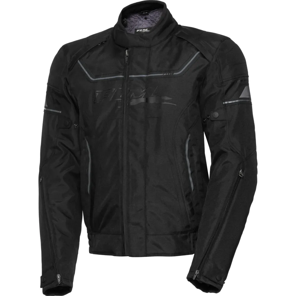FLM Sports Textiljacke 7.0 schwarz - Motorradbekleidung - Sport Motorradbekleidung