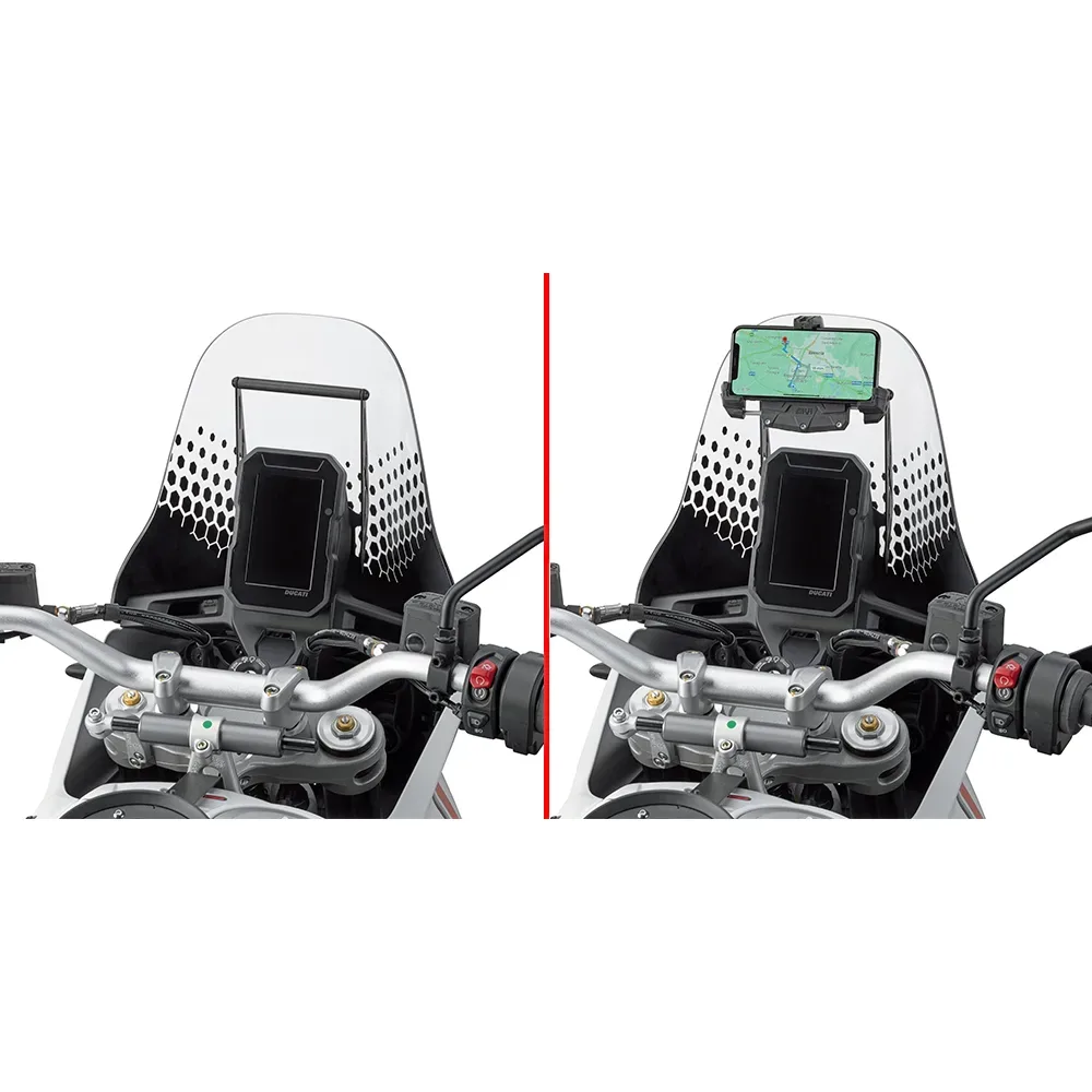 Givi Navi-Haltestrebe am Windschild - Motorradzubehör - Multimedia