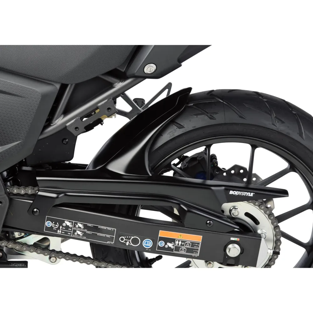 Bodystyle Hinterradabdeckung Sportsline matt schwarz für CB/R 500 F/X/ - Motorradteile & Ersatzteile - Verkleidungen & Abdeckungen