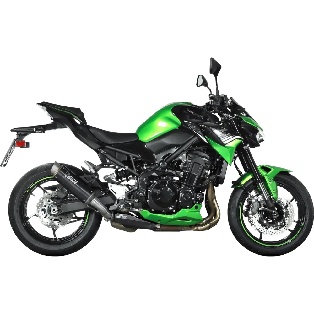 MIVV GP Pro Auspuff K.052.LXBP schwarz für Kawa Z 900 2020 Euro4 - Motorradteile & Ersatzteile - Auspuff