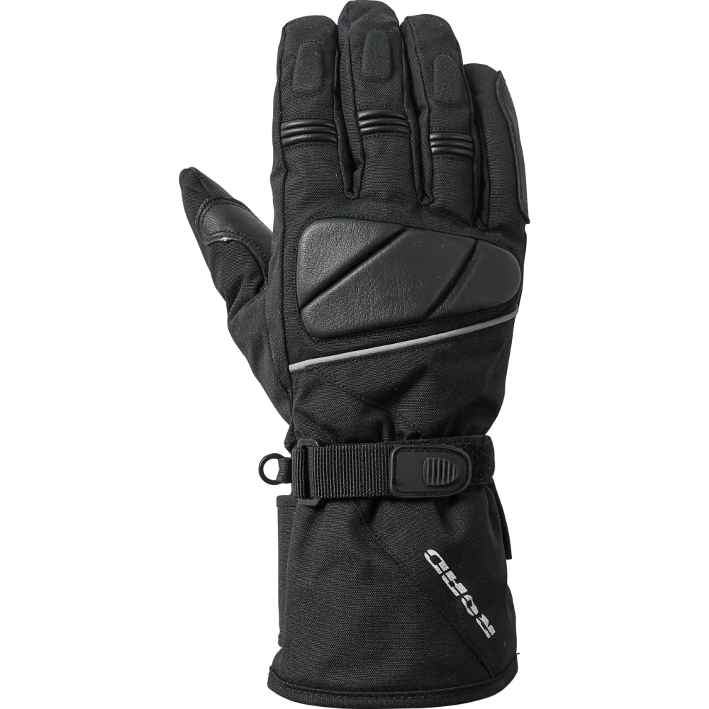 Road Tour Leder-/Textilhandschuh 2.0 Damen lang schwarz - Motorradbekleidung - Motorradhandschuhe