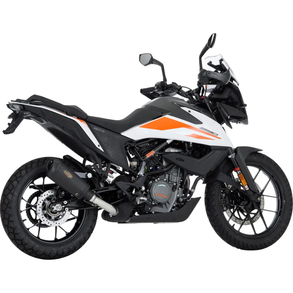 Shark exhaust DSX-10 Auspuff short schwarz für KTM 390 Adventure - Motorradteile & Ersatzteile - Auspuff