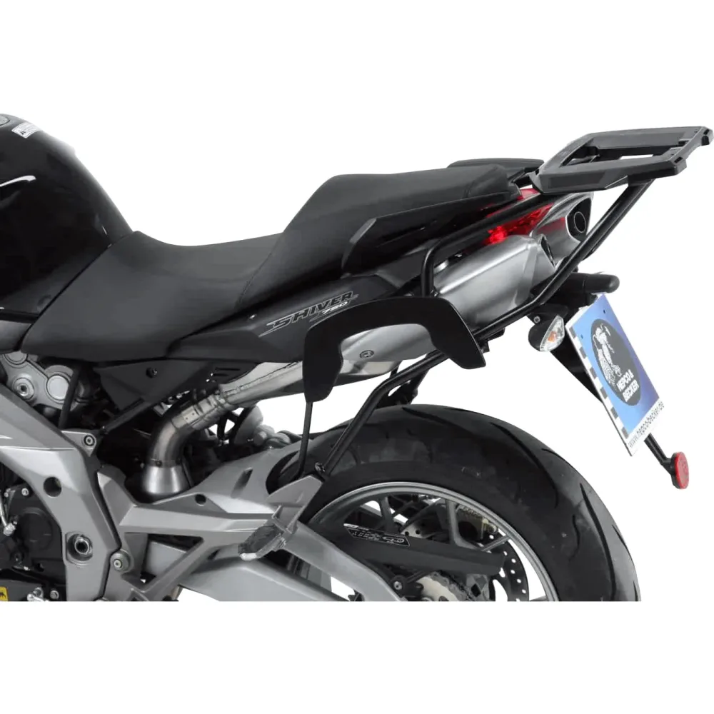 Hepco & Becker Alurack Gepäckbrücke schwarz für SL 750 Shiver 2007-2009 /GT - Motorradzubehör - Motorradgepäck