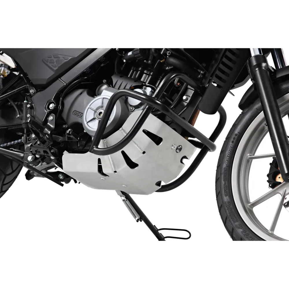 Hepco & Becker Alu Motorschutz silber für BMW G 650 GS /Sertao 2011-2016 - Motorradteile & Ersatzteile - Verkleidungen & Abdeckungen