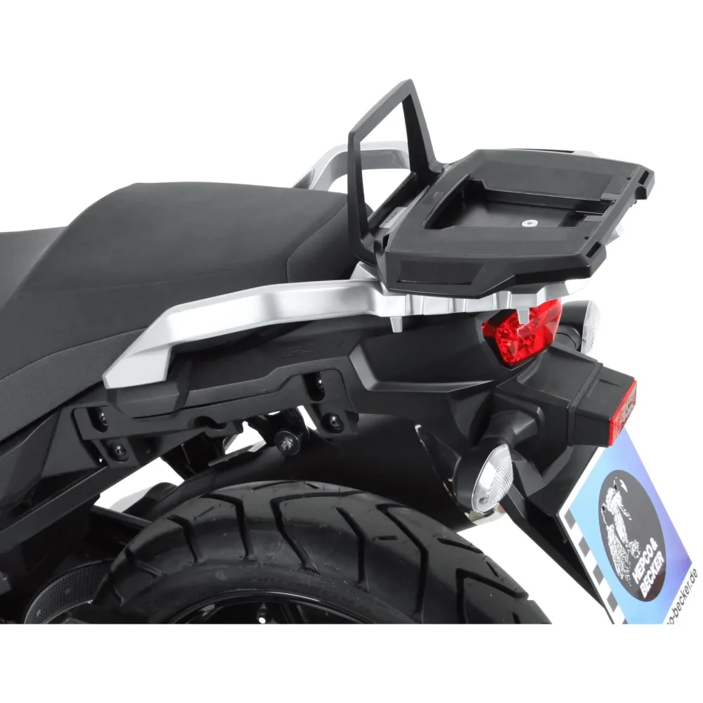 Hepco & Becker Alurack Gepäckbrücke schwarz für DL 650 V-Strom 2017-2023 - Motorradzubehör - Motorradgepäck