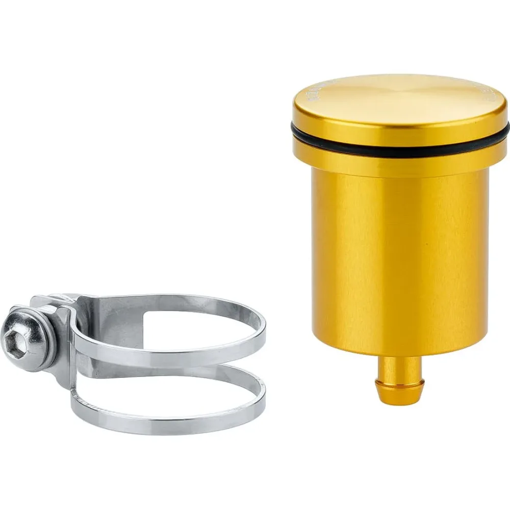 Rizoma Ausgleichsbehälter Alu 12ml ohne Fenster CT015G gold - Motorradteile & Ersatzteile - Bremsen