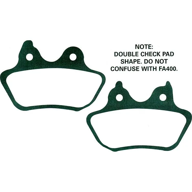 Hi-Q Bremsbeläge organisch FA434  97,54x64,2x8mm - Motorradteile & Ersatzteile - Bremsen