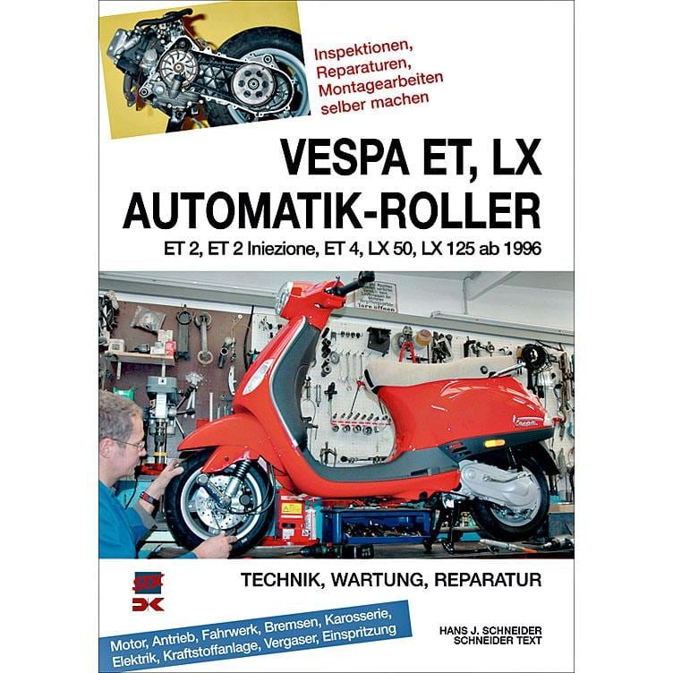 Vespa ET, LX, LXV, S Automatik-Roller