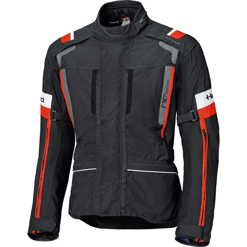 Held 4-Touring II Textiljacke schwarz/rot M - Motorradbekleidung - Touring Motorradbekleidung