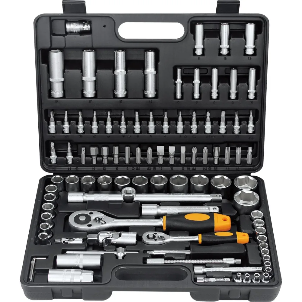 Hi-Q Tools Steckschlüsselsatz 94-teilig - Aktionen - Einmotten-Weiterfahren