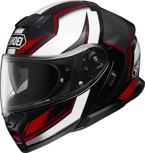 SHOEI Klapphelm Neotec 3 Grasp TC-5 - weiss-rot-schwarz