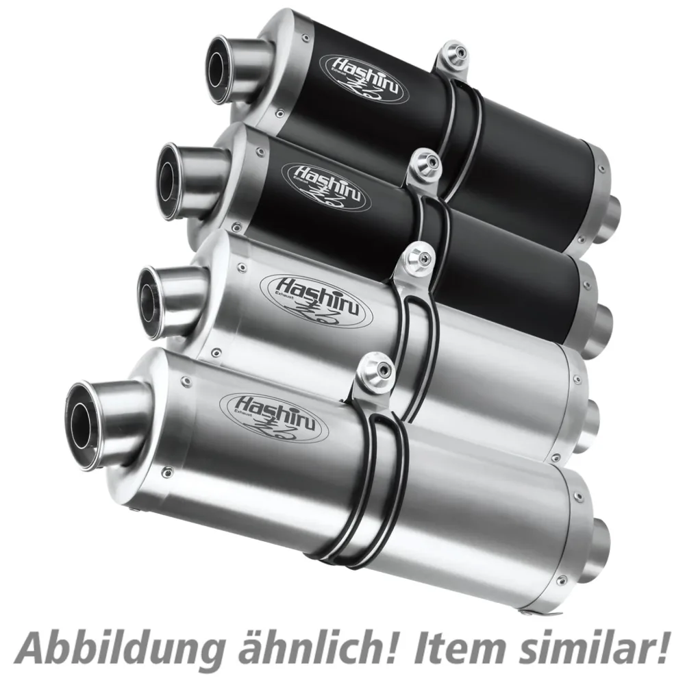 Hashiru Auspuff ST05 oval - Motorradteile & Ersatzteile - Auspuff
