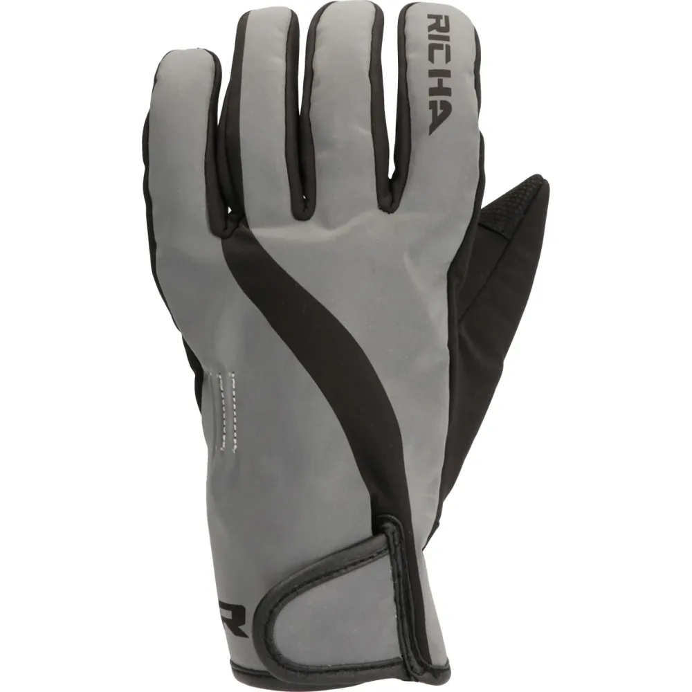 Richa Scoot Softshell Flare Handschuh grau/schwarz - Motorradbekleidung - Café Racer Motorradbekleidung