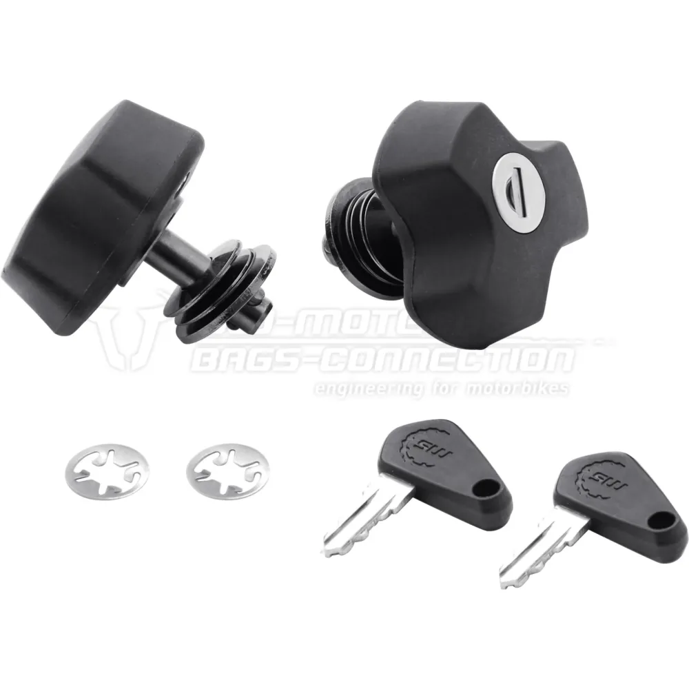 SW-MOTECH Diebstahlschutz Schloßpaar für QUICK-LOCK /EVO - Motorradzubehör - Motorradgepäck