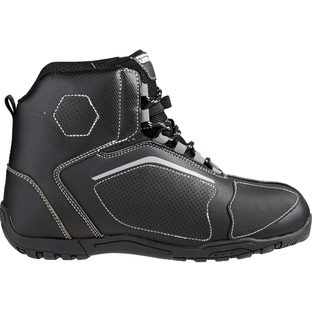 Road Sport Schnürschuh 2.0 schwarz 43 - Motorradbekleidung - Motorradstiefel & Motorradschuhe