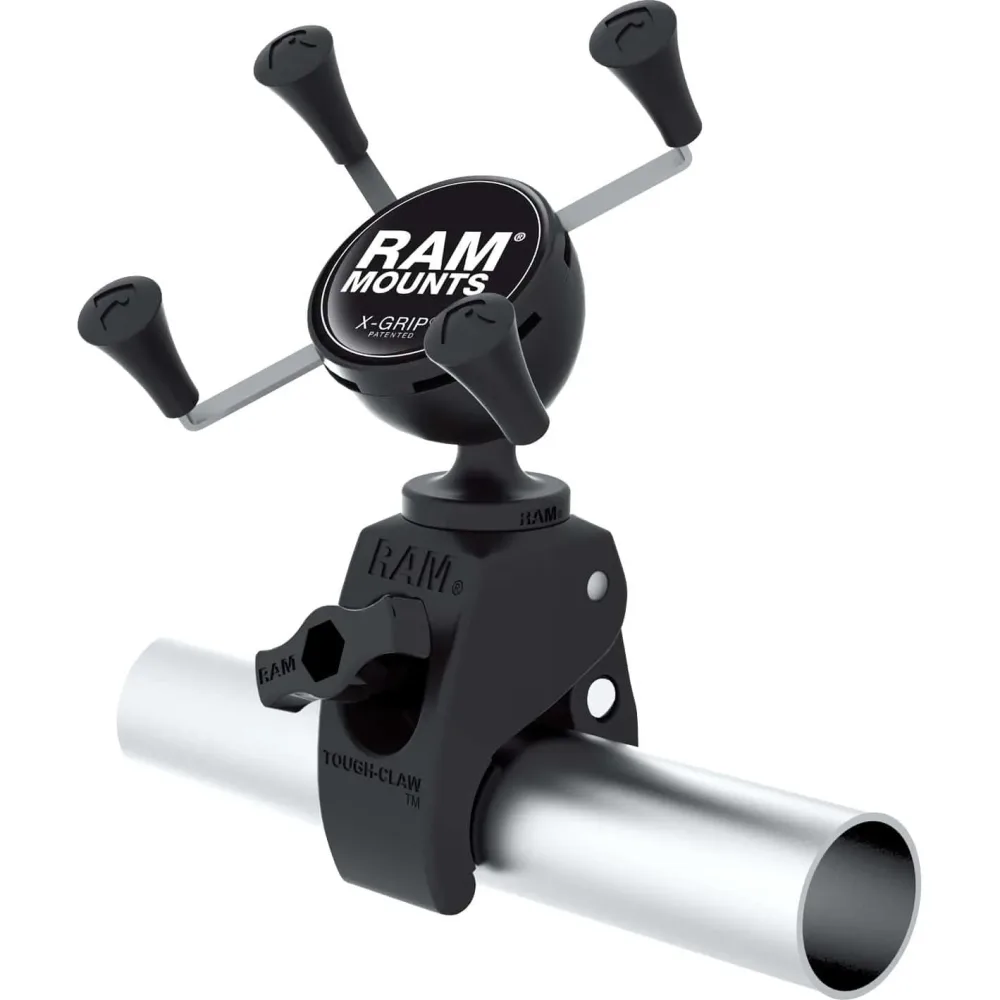 Ram Mounts X-Grip® Kit mit Tough-Claw Klemme für Smartphones RAM-HOL-UN - Motorradzubehör - Multimedia