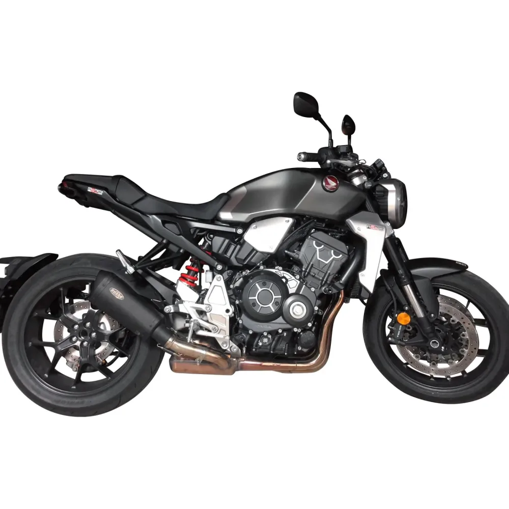 Shark exhaust DSX-10 Auspuff short schwarz für Honda CB 1000 R SC80 - Motorradteile & Ersatzteile - Auspuff