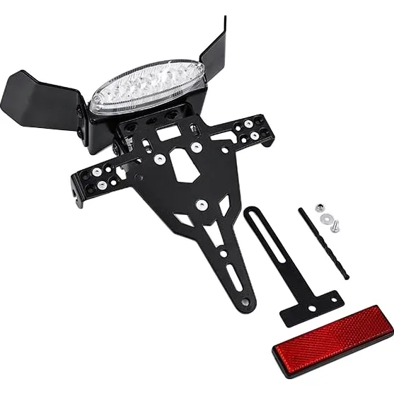 Zieger Kennzeichenhalter Pro für Kawasaki ZX-6 R 2007-2008 - Motorradteile & Ersatzteile - Anbauteile