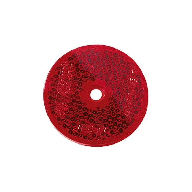 Hashiru Rückstrahler rot rund (60 mm) geschraubt - Aktionen - Einmotten-Weiterfahren