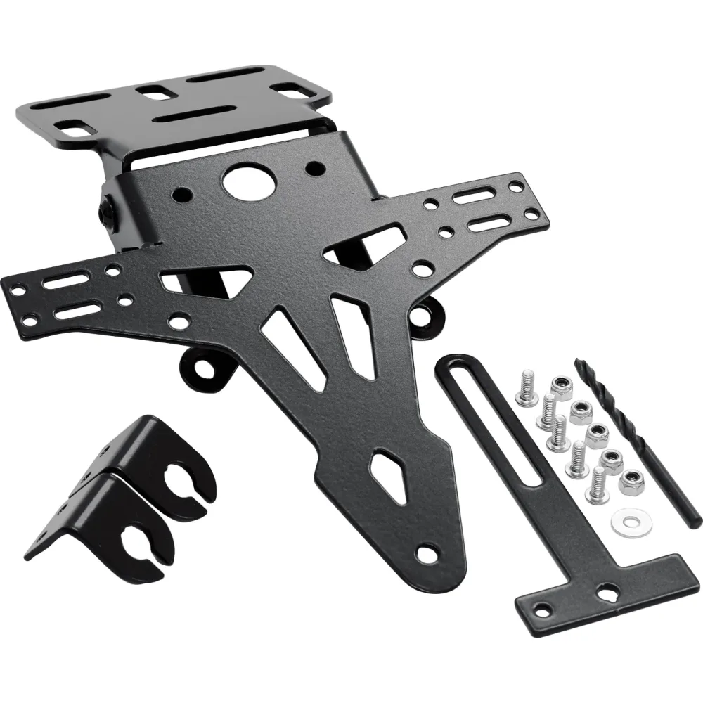 Hashiru Kennzeichenhalter universal Typ 2  102x98mm - Motorradteile & Ersatzteile - Anbauteile