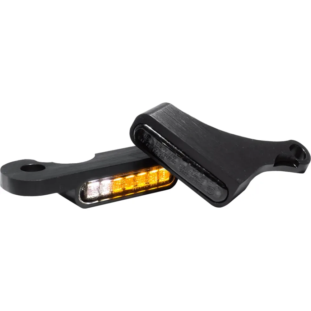 HeinzBikes LED Alu Blinker/Positionspaar vorne für Harley - Aktionen - Einmotten-Weiterfahren