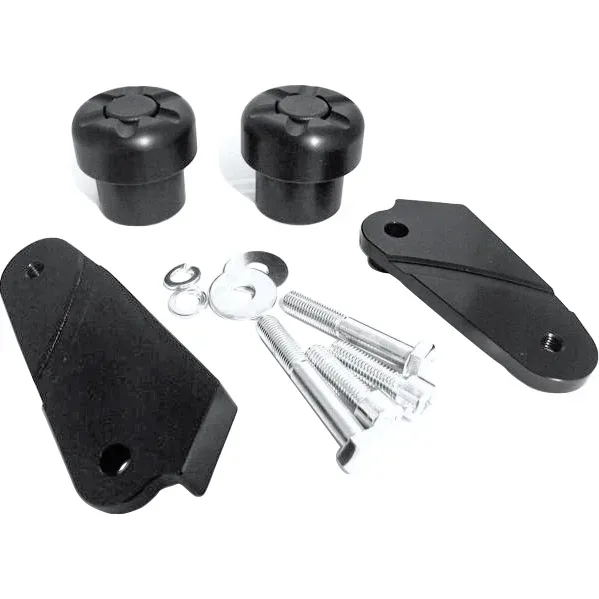 B&G Sturzpads Racing Alu schwarz für Suzuki GSX-R 1000 /R 2017- - Motorradteile & Ersatzteile - Anbauteile