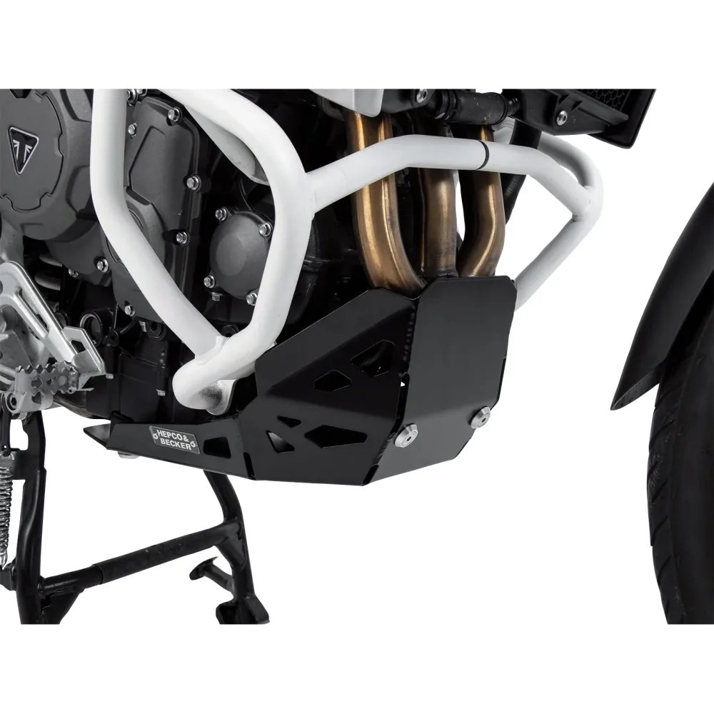 Hepco & Becker Alu Motorschutz schwarz für Triumph Tiger 900 2020- - Motorradteile & Ersatzteile - Verkleidungen & Abdeckungen