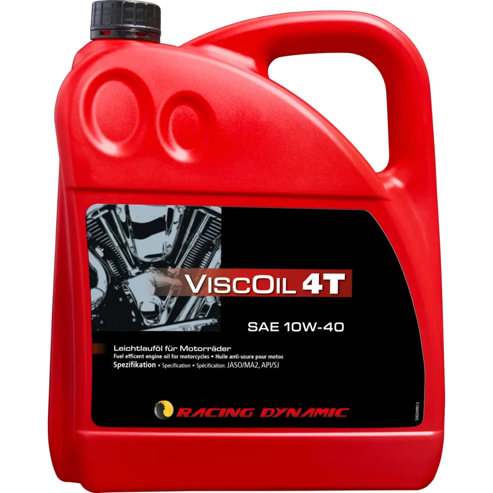 Racing Dynamic Motoröl Viscoil 4T SAE 10W-40 mineralisch 4000 ml - Aktionen - Einmotten-Weiterfahren