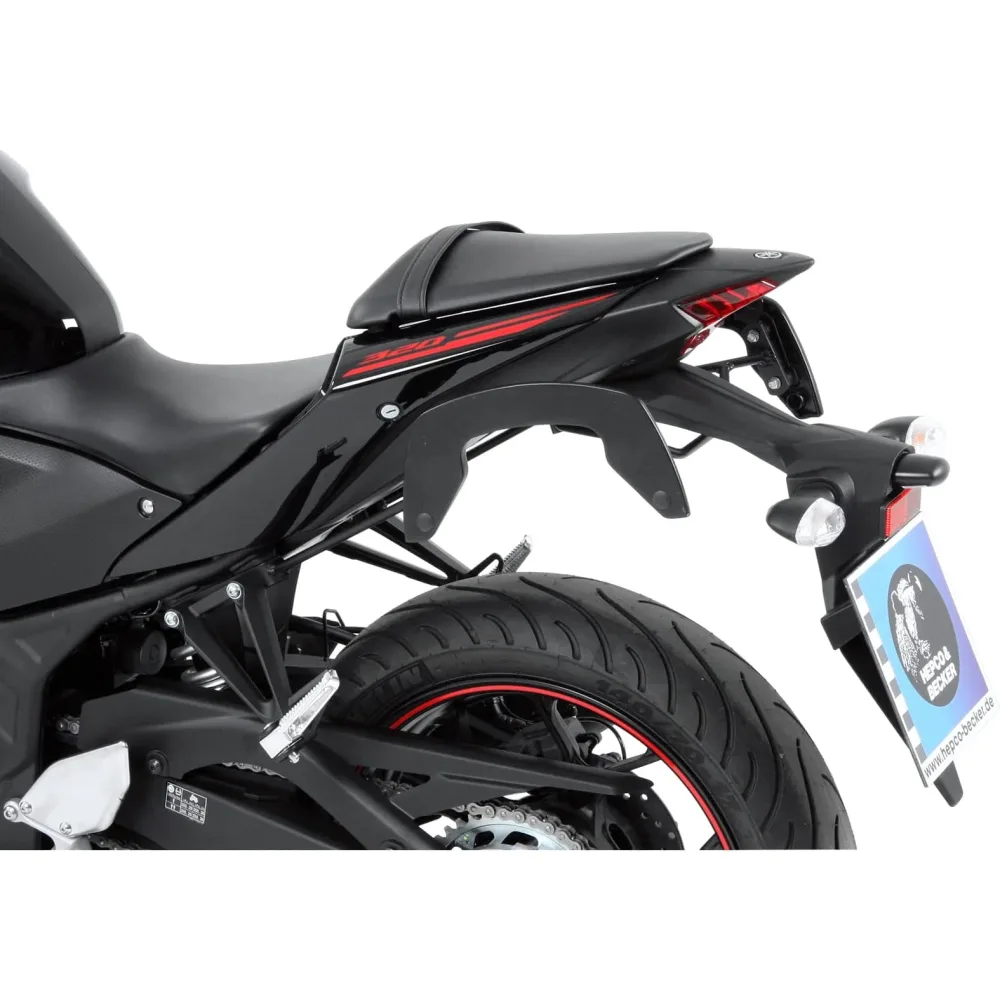 Hepco & Becker C-Bow Seitentaschenhalter schwarz für Yamaha YZF R3 15-19 - Motorradzubehör - Motorradgepäck