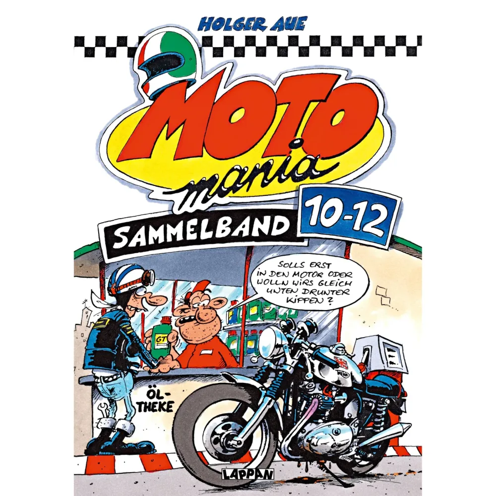 Motomania Comic Sammelband 10-12 - Motorradzubehör - Geschenkideen