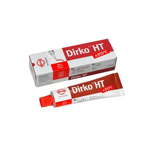 Elring Dirko-HT Silikon Dichtmasse dauerelastisch, bis 315°C 70 ml - Motorradzubehör - Werkstattzubehör