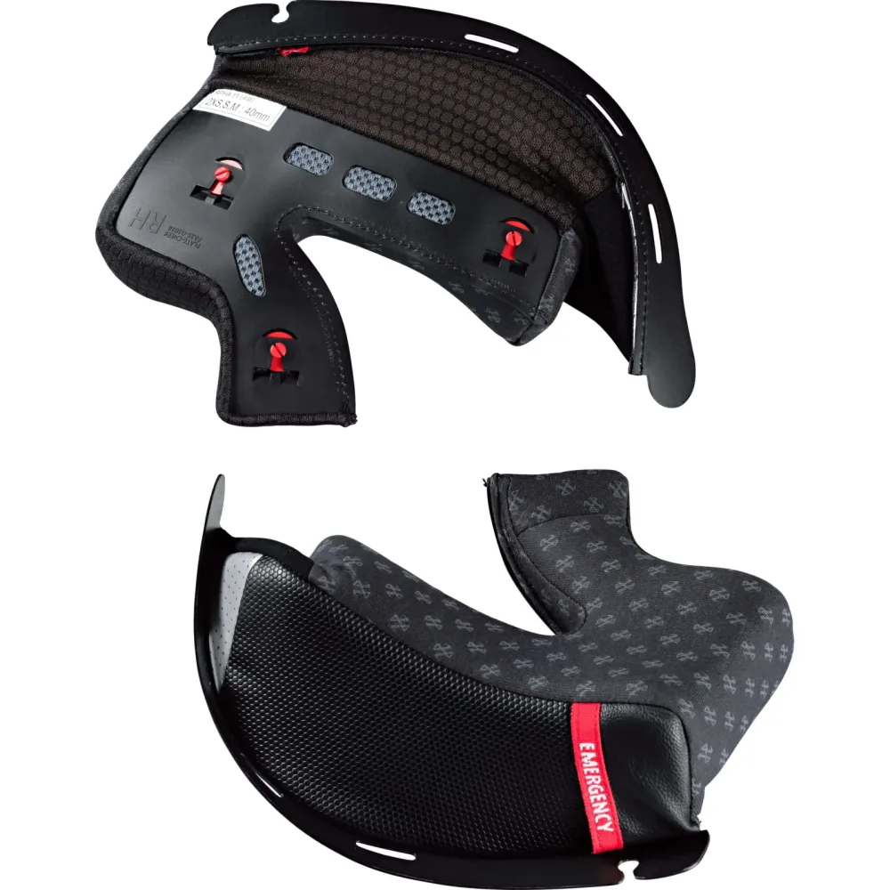 HJC Wangenpolster RPHA 11 Indy Lorenzo XXS/S/M (40mm) - Helme & Brillen - Motorradhelme Zubehör