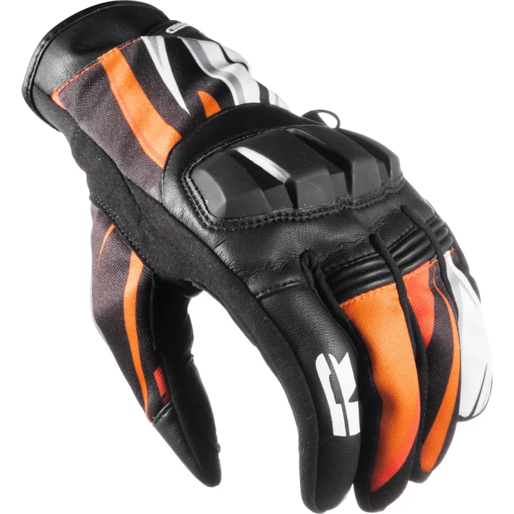 Road Sommer Textilhandschuh 4.0 kurz orange 8 - Motorradbekleidung - Sport Motorradbekleidung