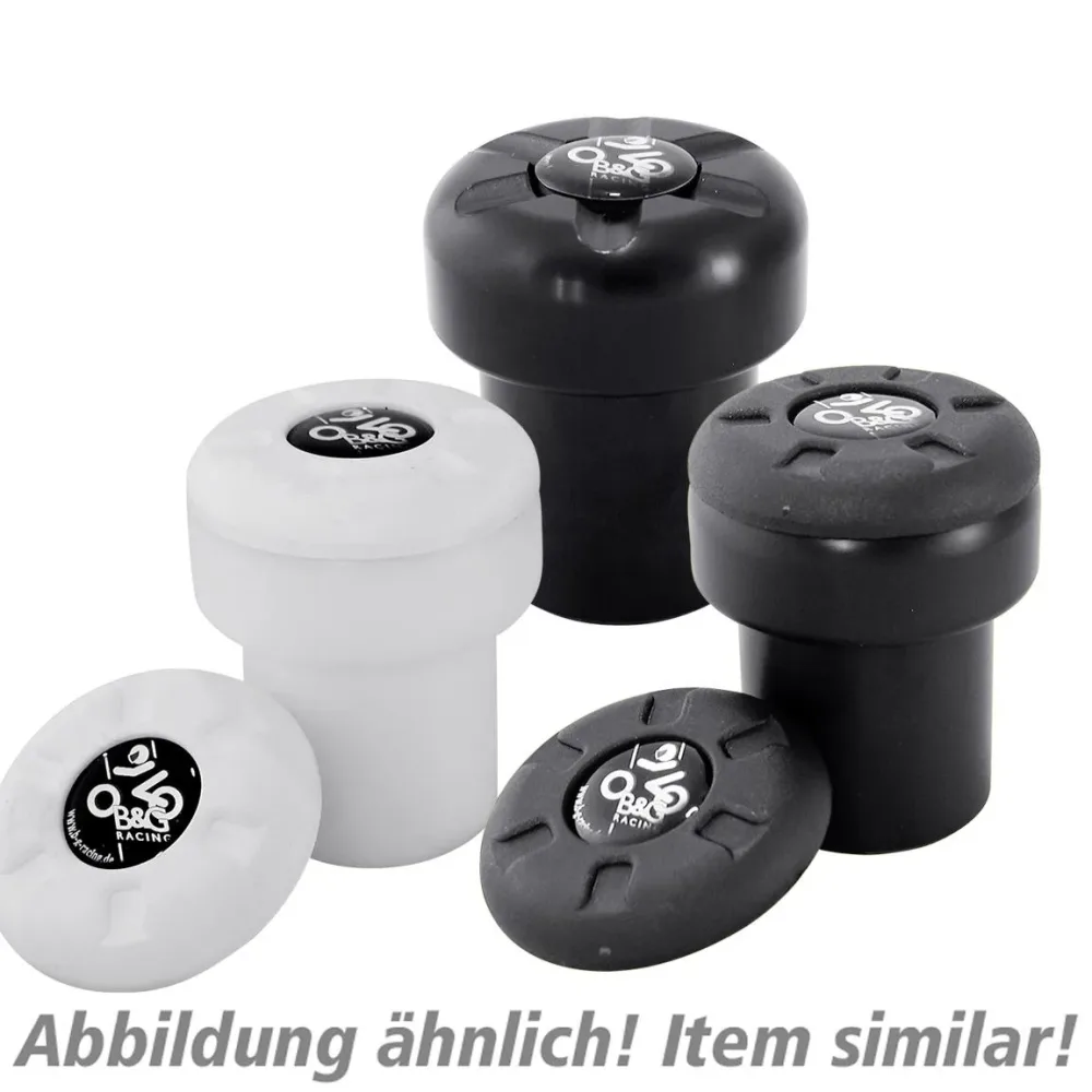 B&G Sturzpads Racing Polyamid schwarz für Kawa ZX-6 R 2000-2002 - Motorradteile & Ersatzteile - Anbauteile