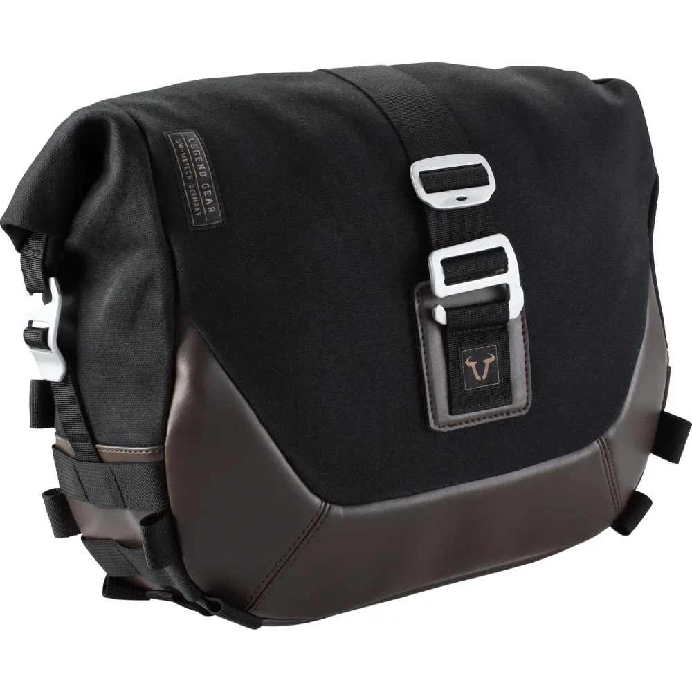 SW-MOTECH Satteltasche Legend Gear für Träger LC1 9,8 L links braun/sc - Motorradzubehör - Motorradgepäck